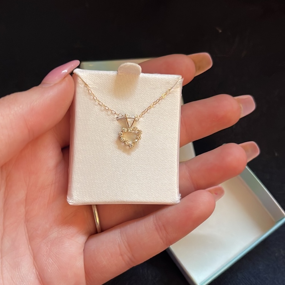 Little Gold Heart Necklace
